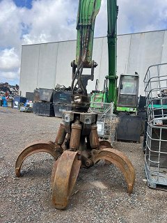 Used equipment: Sennebogen 821M