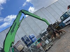 Used equipment: Sennebogen 821M