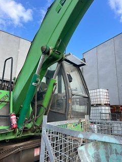 Used equipment: Sennebogen 821M