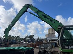 Used equipment: Sennebogen 821M
