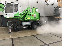 Used equipment: Sennebogen 821 ELECTRIC - USED