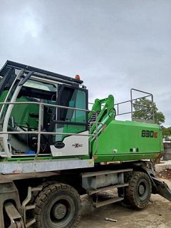 Used equipment: SENNEBOGEN 830 WHEELED E SERIES K17