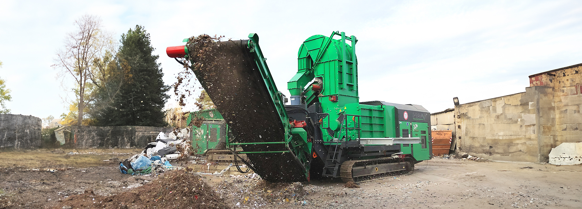 Haas Arthos Mobile Hammermill 